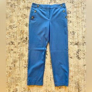 Women’s Blue Sailor Button Work Pant